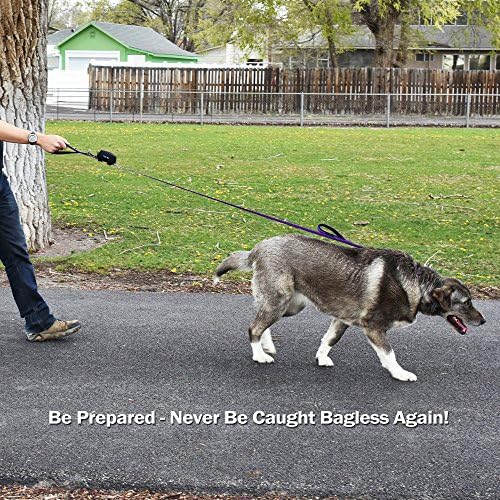 Wagtime Club Dog Poop Bag Holder for Leash