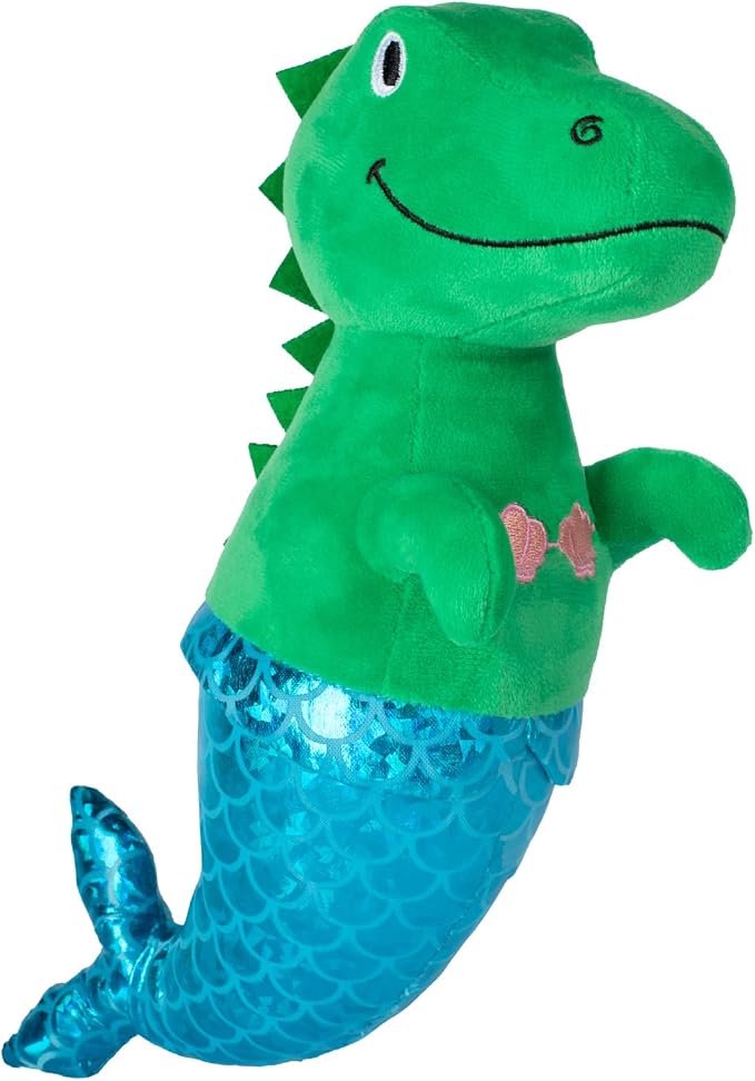 Fringe Studio Plush Dog Toy, Mer-Rex, Pet Shop Collection (314291)