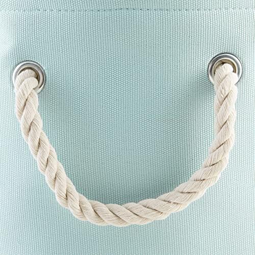 Bone Dry Pet Storage Collection Collapsible Bin, Small Rectangle, Aqua