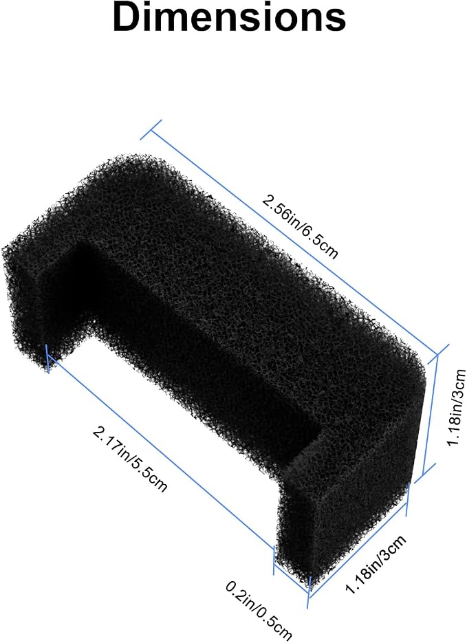 Wonder Creature Cat Fountain Filter Replacement for Round Stainless Steel Top Cat Fountain, 8 Carbon Filters 4 Foam Filters Pack