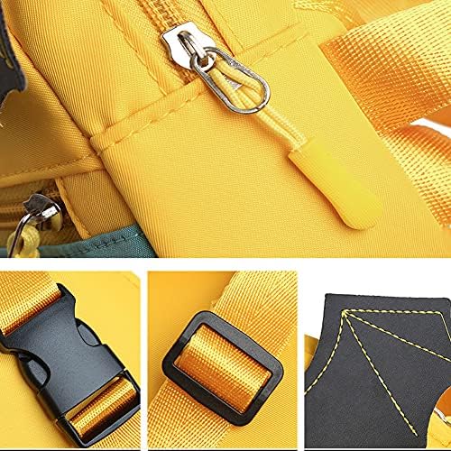 Dog Adjustable Backpack Pet Harness Bag Saddlebag Snack/Water Bottle Bag for Outdoor Travel Hiking Camping Green, One Size, CWBAG003-GN