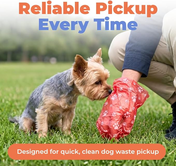 Best Pet Supplies Dog Poop Bags for Waste Refuse Cleanup, Doggy Roll Replacements for Outdoor Puppy Walking and Travel, Leak Proof and Tear Resistant, Thick Plastic - Assorted, 150 Bags