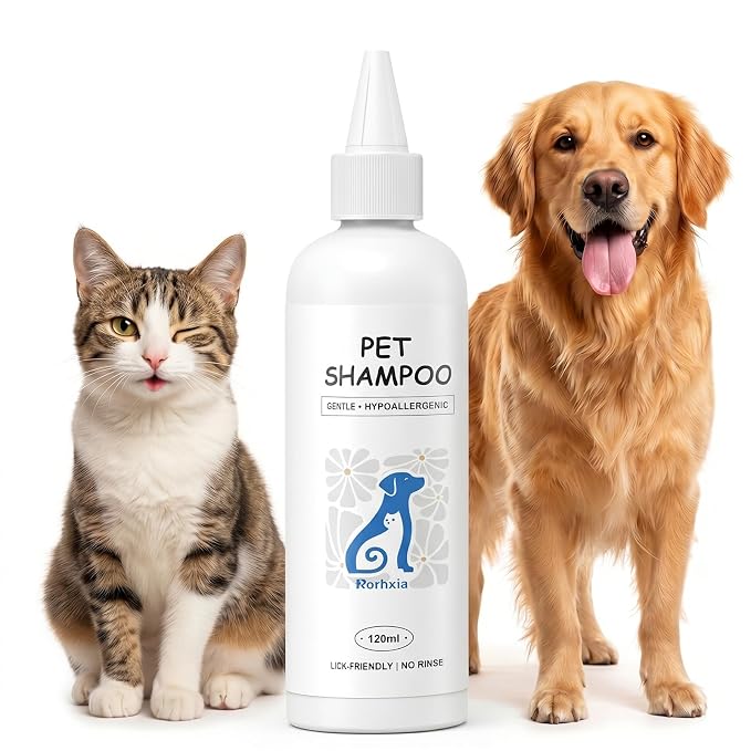 Rorhxia Steam Pet Brush Spray Refill Shampoo for Show Dog Cat, Peach Oolong | Peach Oolong, Deodorization, Pet Safe, Vet Approved, Soft Coat, Deep-Cleaning, pH-Balanced Formula