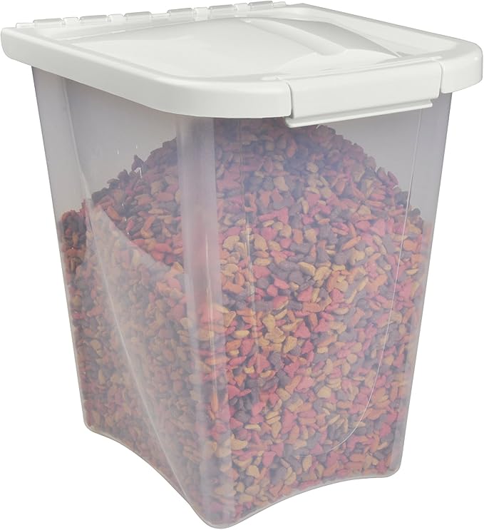 Van Ness 10-Pound Food Container with Fresh-Tite Seal (FC10) white