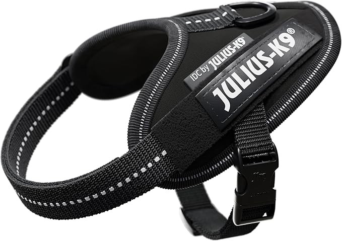 Julius-K9, 16IDC-P-B1, IDC Powerharness, Dog Harness, Size: Baby 1, Black