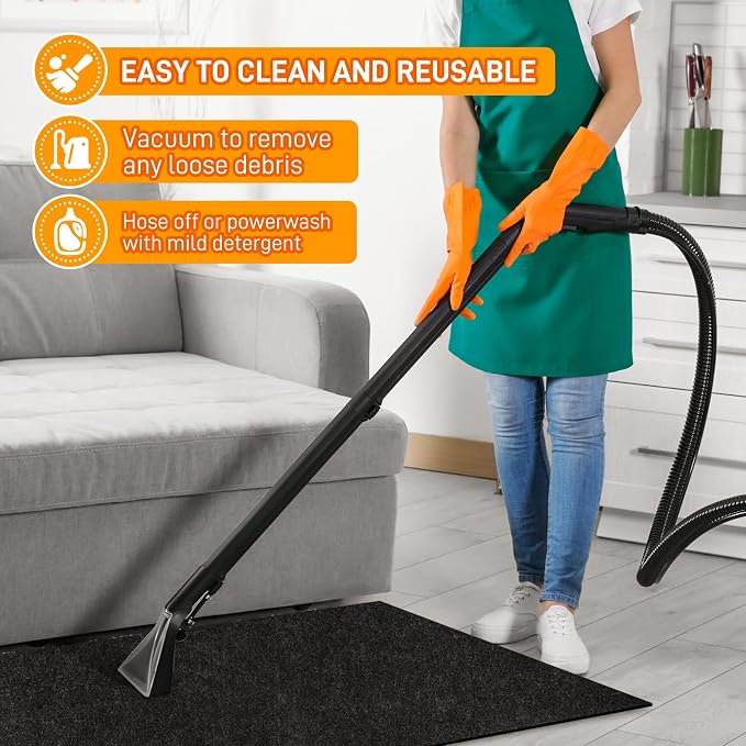 MODIGT Dog Crate Pad Liner, 29x48 Waterproof Washable Kennel Mat, Charcoal | washable and reusable, cuts easily, waterproof backing blocks leaks. Guards floors from pet urine, spills and stains