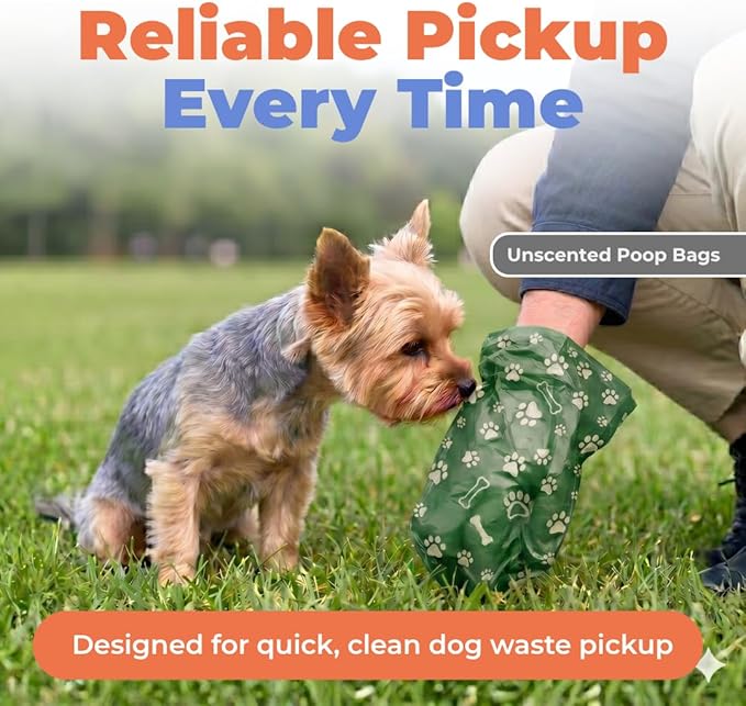 Best Pet Supplies Dog Poop Bags for Waste Refuse Cleanup, Doggy Roll Replacements for Outdoor Puppy Walking and Travel, Leak Proof and Tear Resistant, Thick Plastic - Assorted (Scented), 150 Bags