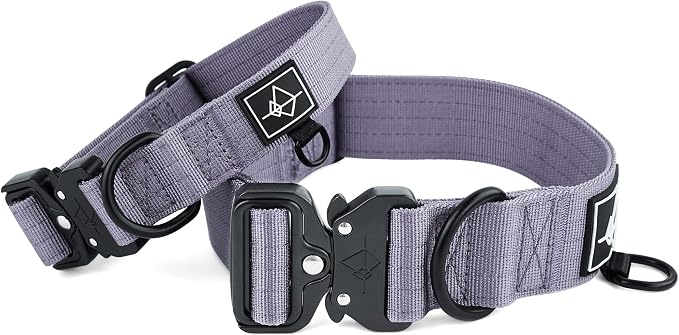 Made to ROAM Premium Dog Collar - Adjustable Heavy Duty Nylon Collar with Quick-Release Metal Buckle (Montana Moonrise, Classic Size 5)