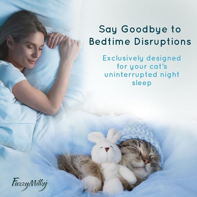NightCalm Cat Calming Diffuser for Sleep Support | Cordless Cat Pheromone Diffuser Gel, Natural Formula for Cat Anxiety Relief,Scratching,Urine Marking, 60 Day Long Lasting