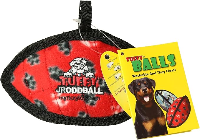 TUFFY® : 2 Pack Odd Ball Dog Toy: Ultra Durable Plush Toy with Multiple Layers & Reinforced Seams, Washable and Floats, Original Construction