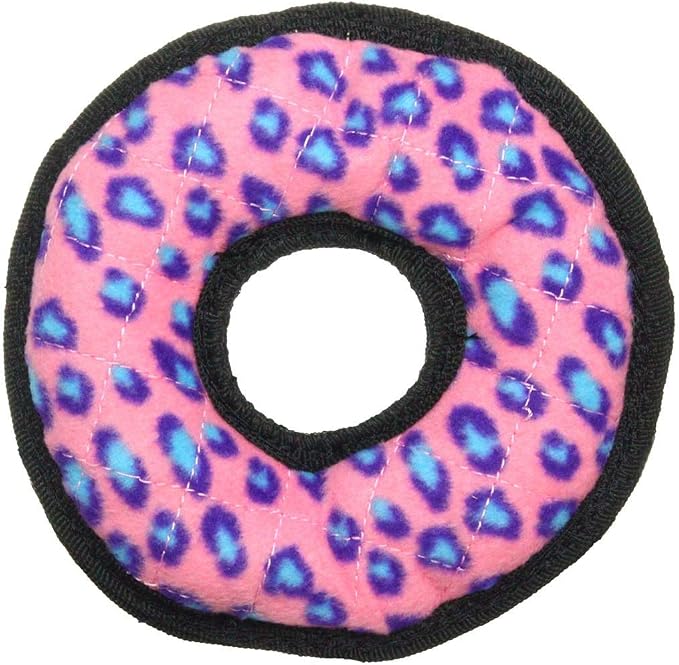 TUFFY® : 2 Pack Ring Dog Toy: Ultra Durable Plush Toy with Multiple Layers & Reinforced Seams, Washable and Floats, Original Construction
