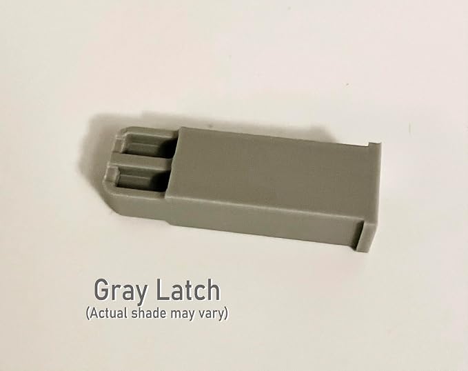 Generic Baby or Pet Gate Replacement Latch for Select Regalo, Carlson and Frisco Brands (Model C), Gray