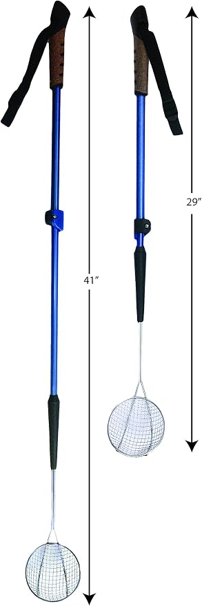 Sand Dipper - Mid Size Adjustable - Extra Long Handle Back Saver Hygienic Cat Litter Scoop