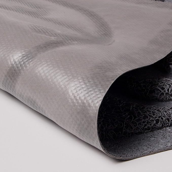 PetLike Cat Litter Box Mat, Thick Kitty Litter Trapping Mat, Durable,Waterproof &Washable with Non-Slip Backing, Soft on Kitty Paws and Easy to Clean, BPA Free