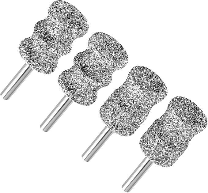 Dog Nail Grinder Bits for Dog and Cat Pet Nail Grinder Attachment Pet Nail File & Clippers for Medium Large Dogs CD(4Pack)