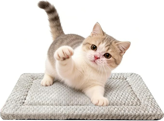 Cat Bed Mat - Durable & Cute Crate Beds for Extra Small Dogs & Cats, Comfortable Kennel Pad for Home, Crate & Travel