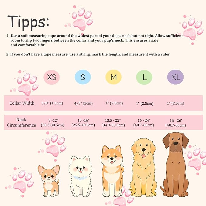 Dinosaur Dog Collar, Cute Boy Dog Collars for Medium Dogs - Blue Multicolor Dino Cotton Male Dogs Collar, Soft Adjustable Daily Pet Collars with Quick Release Buckle M