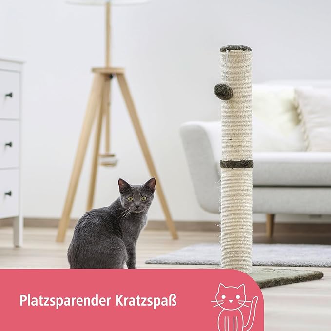 Kerbl Cat Opal Maxi Scratching Post, 39 x 39 x 78 cm