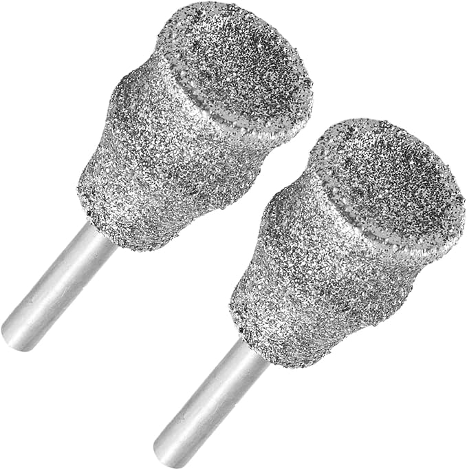 Dog Nail Grinder Bits for Dog and Cat Pet Nail Grinder Attachment Pet Nail File & Clippers for Medium Large Dogs C (2Pack)