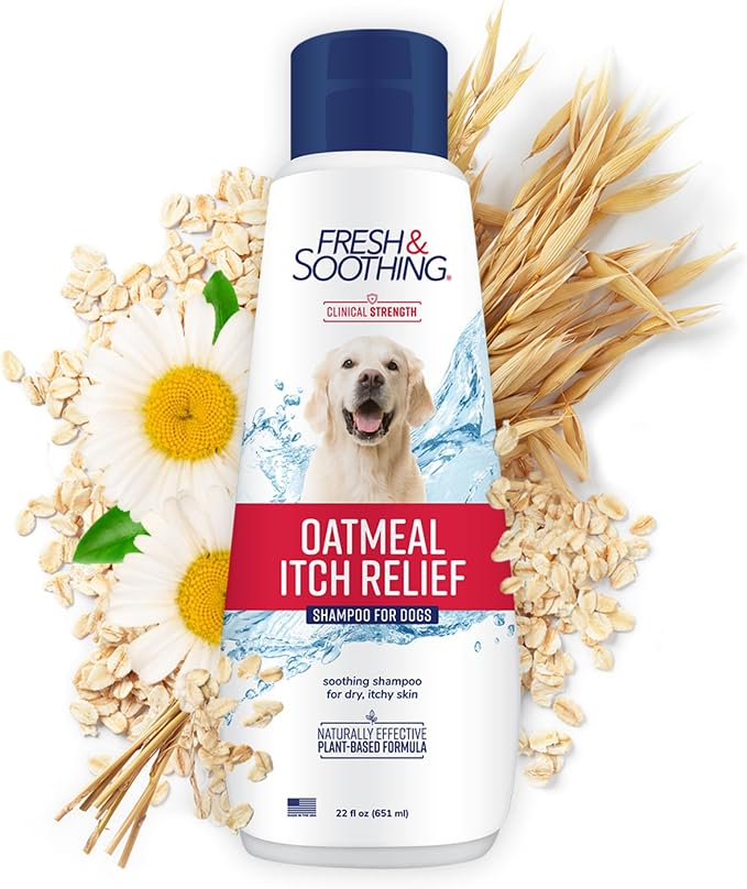 Naturel Promise Fresh & Soothing Oatmeal Itch Relief Shampoo for Pets, 22oz