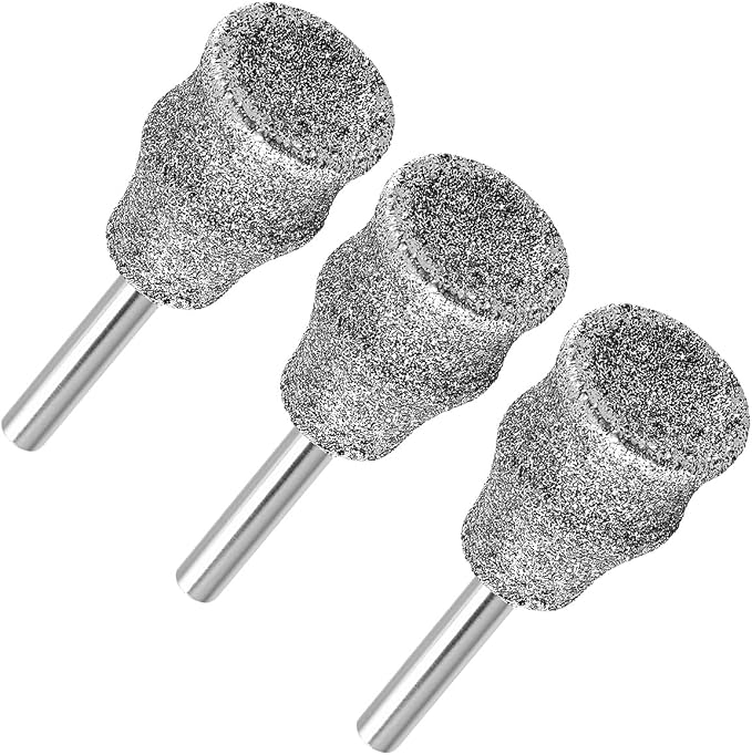 Dog Nail Grinder Bits for Dog and Cat Pet Nail Grinder Attachment Pet Nail File & Clippers for Medium Large Dogs C (3Pack)