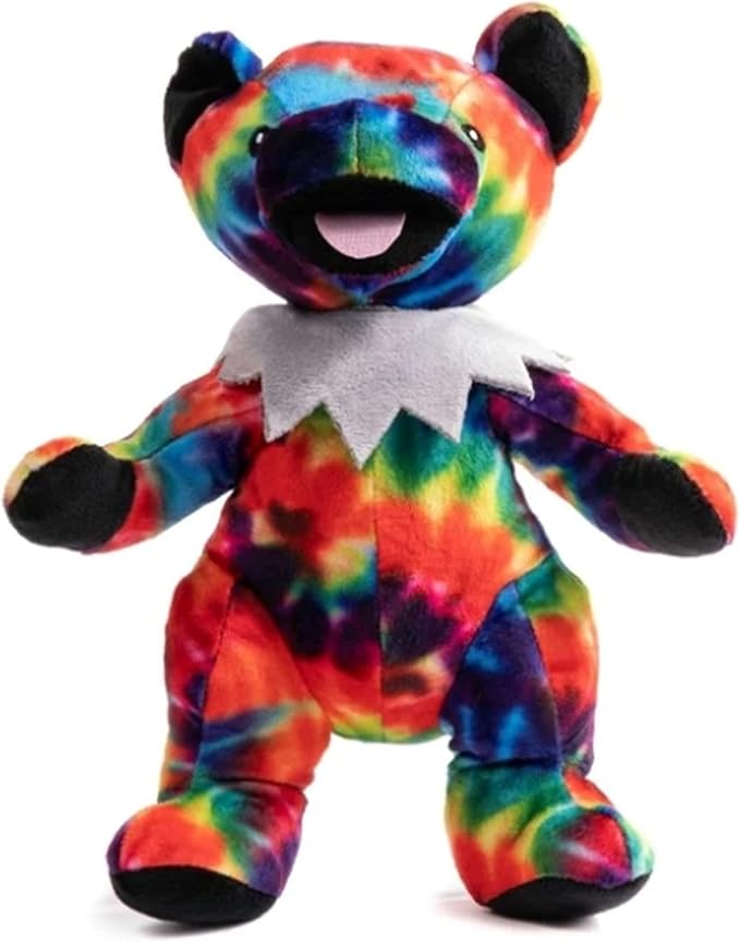 fabdog Grateful Dead Tie Dye Dancing Bear Small