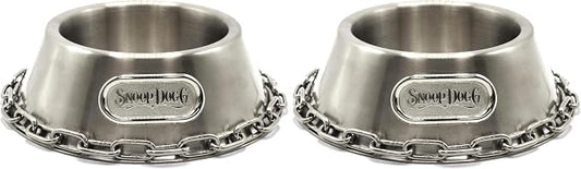 Snoop Doggie Doggs Off The Chain Deluxe Pet Bowl