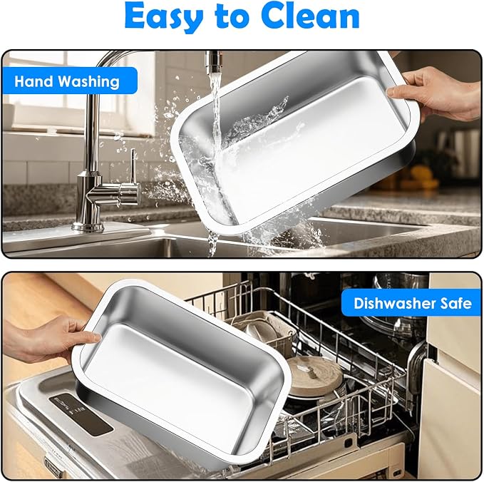 1.2 Gallon Elevated Dog Water Bowl, Height Adjustable (10.4–15.2'') Raised Stainless Steel Bowl with Spill-Proof Mat & Sturdy Metal Stand, Tip-Proof, Easy to Clean, Indoor & Outdoor Use