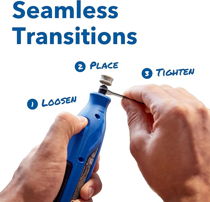 Dremel 416HP Diamond-Coated Rotary Nail Grinder Bit - Ideal for Dog Nail Grooming, Gentle with Precise Control