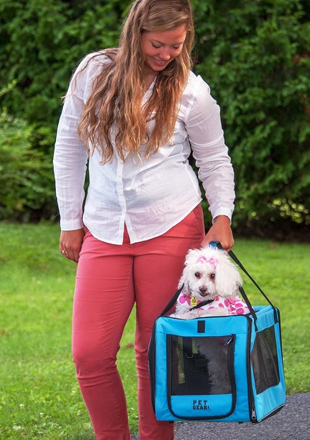 Pet Gear Signature Dog,Cat Car Seat & Carrier | For Small Dogs & Cats