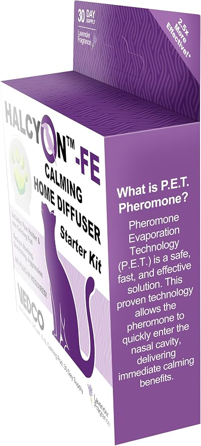 Vedco Halcyon FE Calming Home Diffuser for Cats Starter Kit