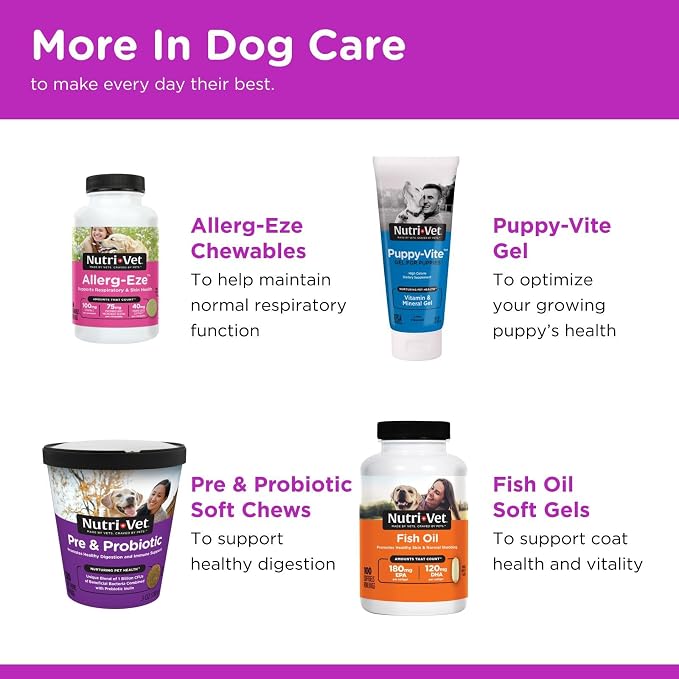Nutri-Vet Dog Ear Cleaner, Ear Wash for Dogs, Aloe Vera Formula, 8oz | Dog Ear Cleaner Solution, Ear Flush for Dogs, Aloe Vera, Salicylic Acid Formula, Wax Removal, Debris Removal, Deodorizes