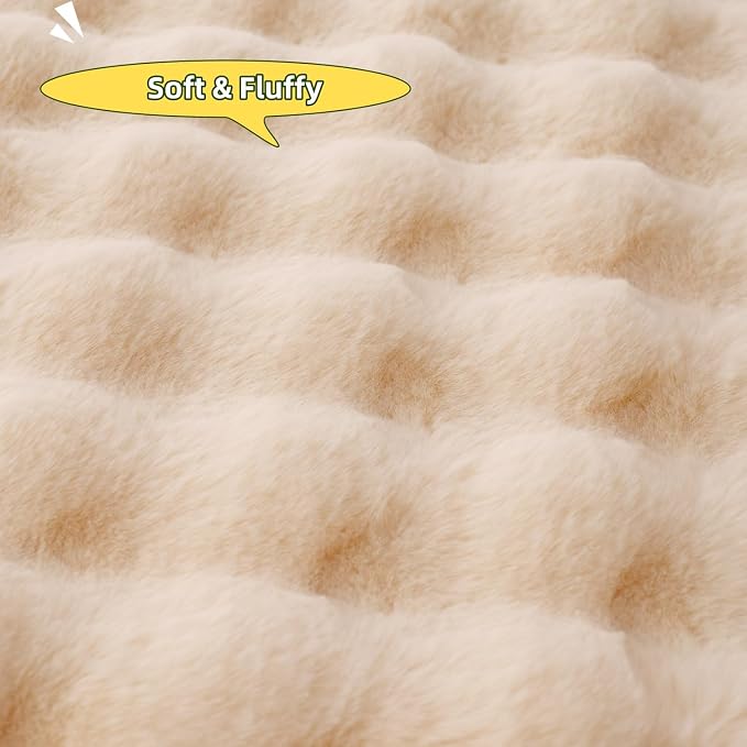 SHENGOCASE Pet Cushion Pad, Faux Fur Dog and Cat kneading Pillow, Cozy Bed Insert for Crate Pad Padding for Cage Kennel House Condo Shelf (27.5" x 41")
