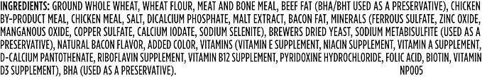 Milk-Bone Flavor Snacks Mini’s Dog Treats, 2 (35-Oz.) Refill Packs | 5 calories per treat, 15% protein, 3 tail-wagging flavors per bag (beef, chicken & bacon, naturally & artificially flavored)