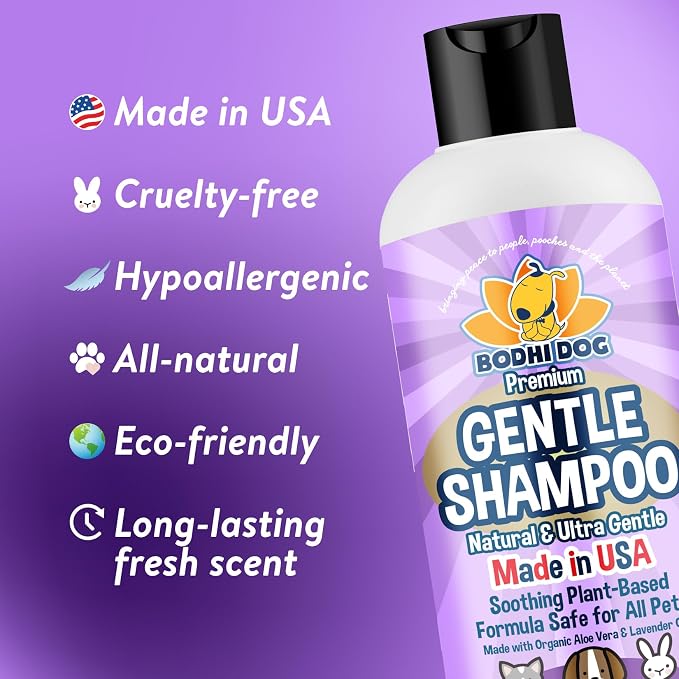 Puppy Shampoo, Tearless & Extra Gentle for Sensitive Skin, Made in USA 17oz