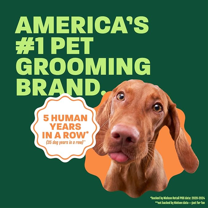 TropiClean Mango & Kiwi Dog Shampoo, 3X Longer Lasting Scent, 20oz