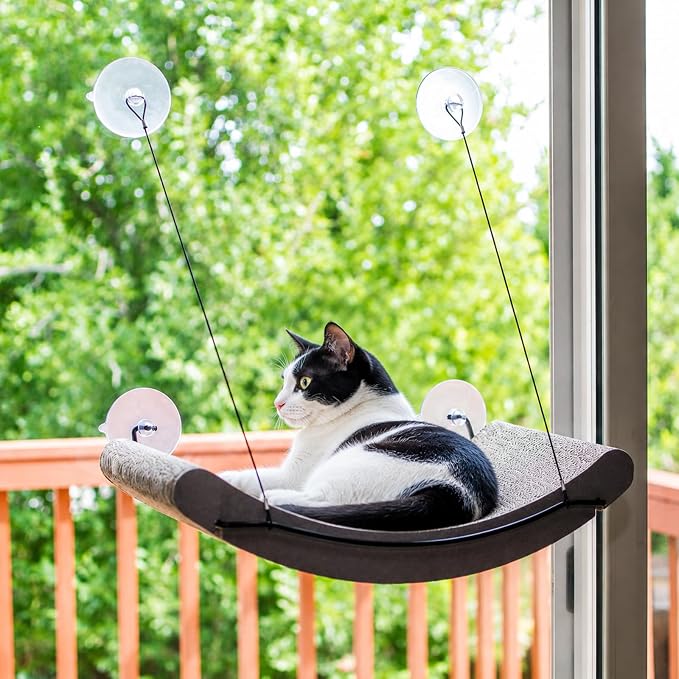 4 Pcs Cat Window Perch Suction Cup | Powerful Replacement Suction Cup PVC Sucker Pads for Cat Hammocks, Beds, Perches