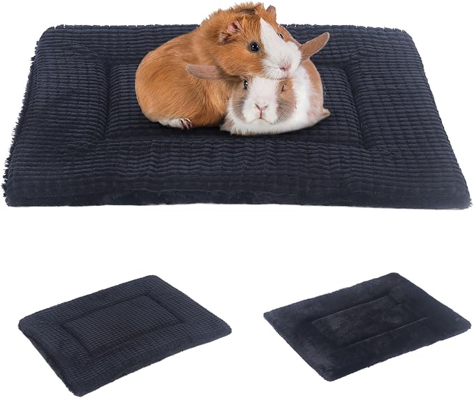 BVAGSS Reversible Dog Crate Pad, Memory Foam Pet Bed Mat, Soft Warm Machine Washable Sleeping Kennel Mattress for Small Medium Dogs XH079 (21''x13''x1.6'',Dark Grey)