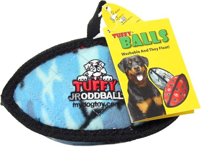 TUFFY® : 2 Pack Odd Ball Dog Toy: Ultra Durable Plush Toy with Multiple Layers & Reinforced Seams, Washable and Floats, Original Construction