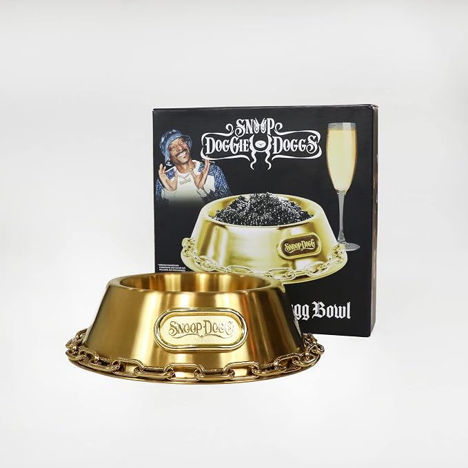 Snoop Doggie Doggs Off The Chain Deluxe Pet Bowl