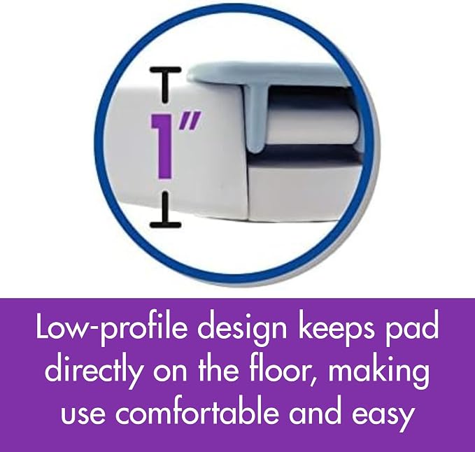 Patented SureGrip Pee Pad Holder - Fits All Common Pad Sizes, 100% of Urine Stays on Pad, Built-in Pad Grips Secure Pad to Holder, Holder Can Secure to Floor, No Sliding or Folding