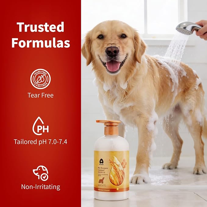 Arf Arf Silky Coat Dog Shampoo – Jojoba & Honey, Long Hair, Yorkies, 16.9oz | Jojoba & Honey for silky, tangle-free long coats. Lasting fresh scent. pH-balanced. Ideal for Yorkies, Spaniels & Maltese.