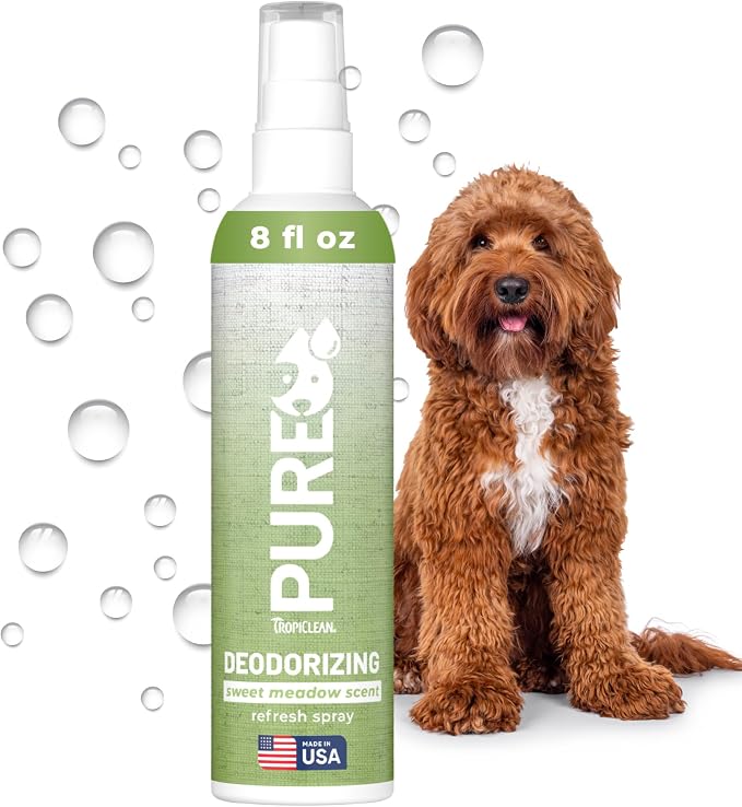 TropiClean Pure Dog Perfume, Sweet Meadow Scent, 22oz