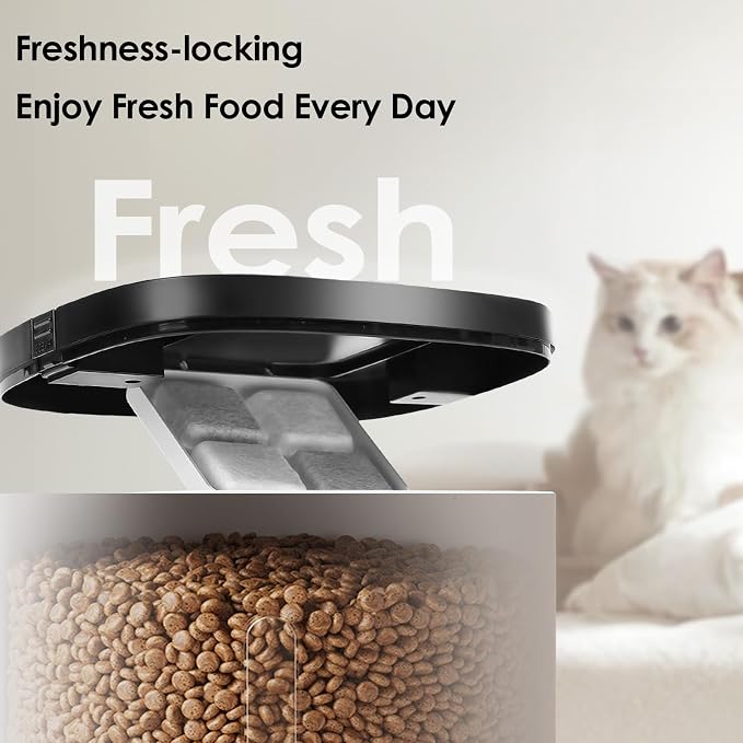 24-Pack 2026 PLUS Pet Food Desiccant Bag,Compatible with Pet Automatic Cat dog Feeders, Desiccant Bag Replacement for Cat Feeder,Maintains Food Freshness