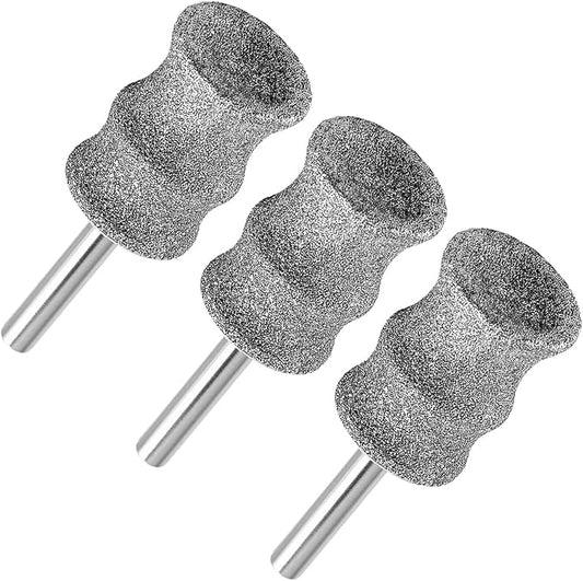 Dog Nail Grinder Bits for Dog and Cat Pet Nail Grinder Attachment Pet Nail File & Clippers for Medium Large Dogs A (3Pack)