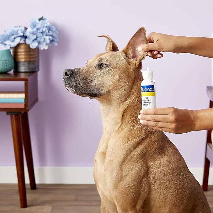 Miracle Care Ear Powder for Dogs and Cats, 12 Grams | Help Remove Excess Hair from Ear Canal, Keep Ears Dry, Reduce Odor and Waxy Build Up