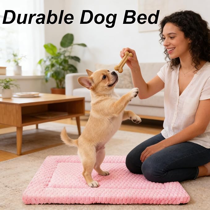 Cat Bed Mat - Durable & Cute Crate Beds for Extra Small Dogs & Cats, Comfortable Kennel Pad for Home, Crate & Travel