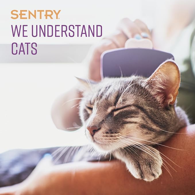 Sentry Calming Collar for Cats, Long-Lasting Pheromone Collar Helps Calm Cats for 30 Days, Reduces Stress, Anxiety, Loud Noises and Separation, 1 Count | Reduces stress, anxiety & separation response; releases calming pheromones for 30 days; adjustable...