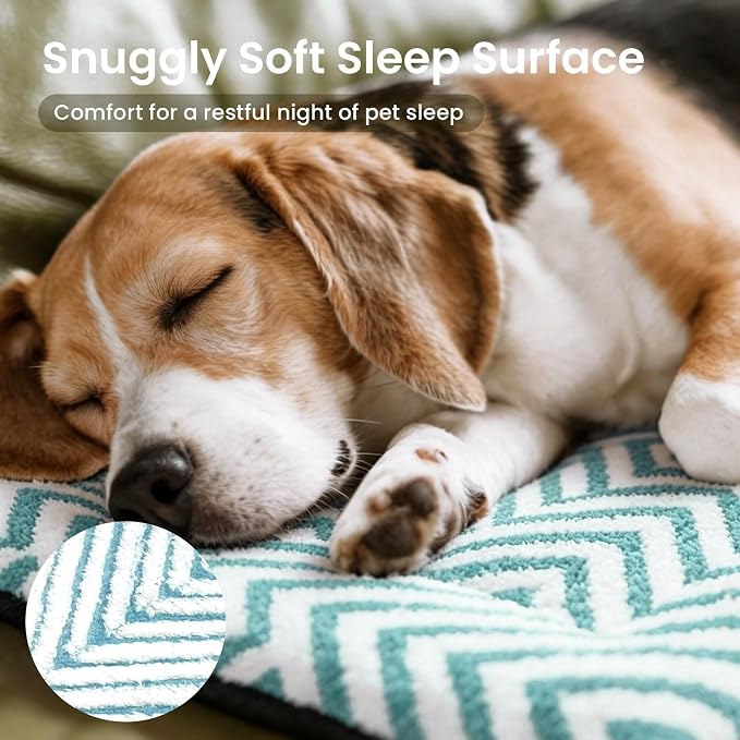 Mora Pets Cat Beds for Indoor Cats Washable Cat Mat Bed Flat Dog Crate Pad | Ultra Soft Cat Bed for Carrier, Puppy Crate Pad for Dog Cages Cozy Sleeping Liner, Small Cat Pillow Cushion Anti Slip 22 x 13