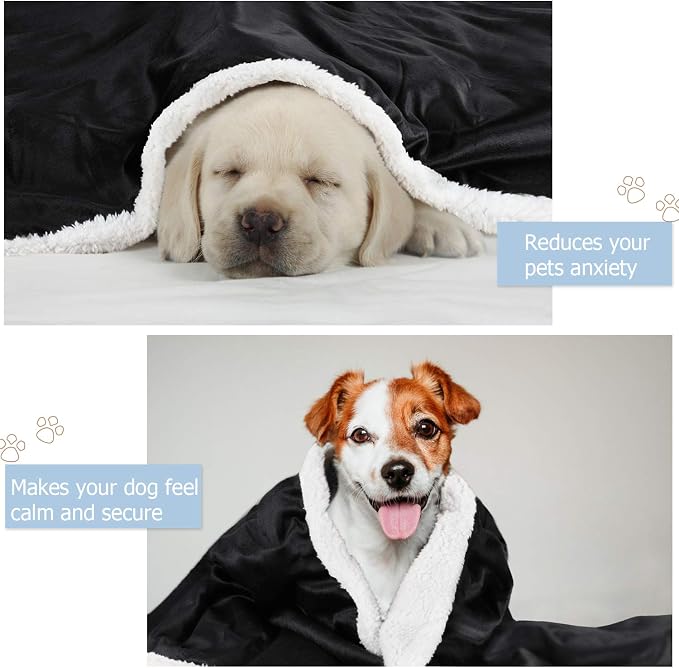 Kritter Planet Dog Blankets for Small Dogs, Soft Puppy Blanket, Pet Blankets for Cats, Lightweight & Washable, Perfect for Dog Beds, Car Seats, Creat, 30x40 inches